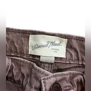 Brown straight legged jeans